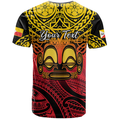Personalised Marquesas Islands T-Shirt Tiki Polynesian Marquesan Pattern Graphic Tee