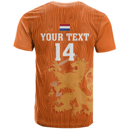 Custom Netherlands Football T-Shirt Go Oranje World Cup Graphic Tee