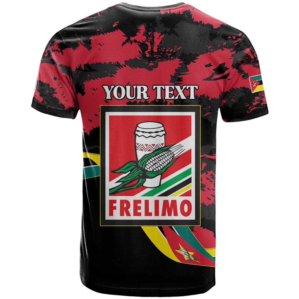 Personalized Mozambique Revolution Day T-Shirt Coat Of Arms FRELIMO Graphic Tee