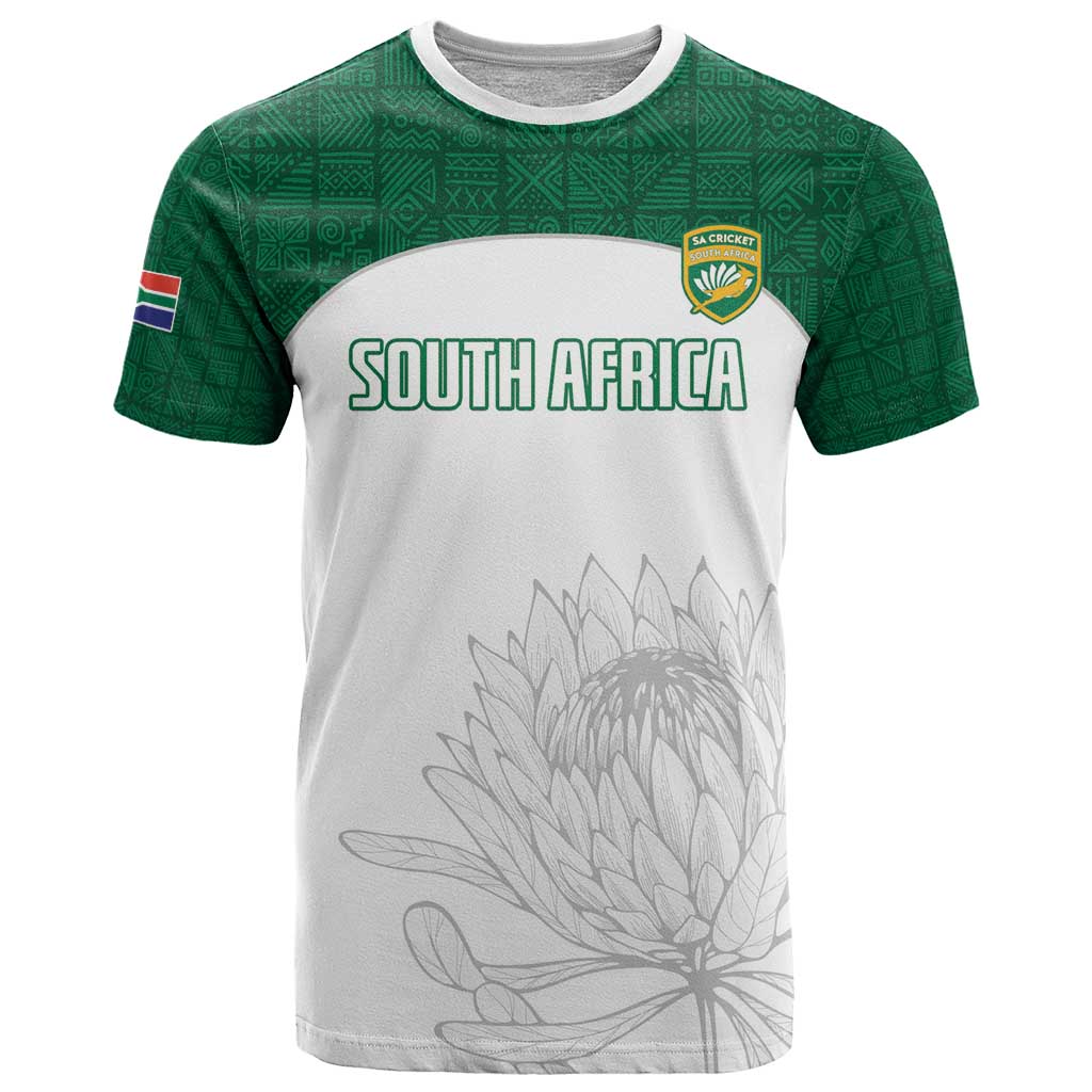 Custom South Africa Cricket T-Shirt Go Proteas Graphic Tee