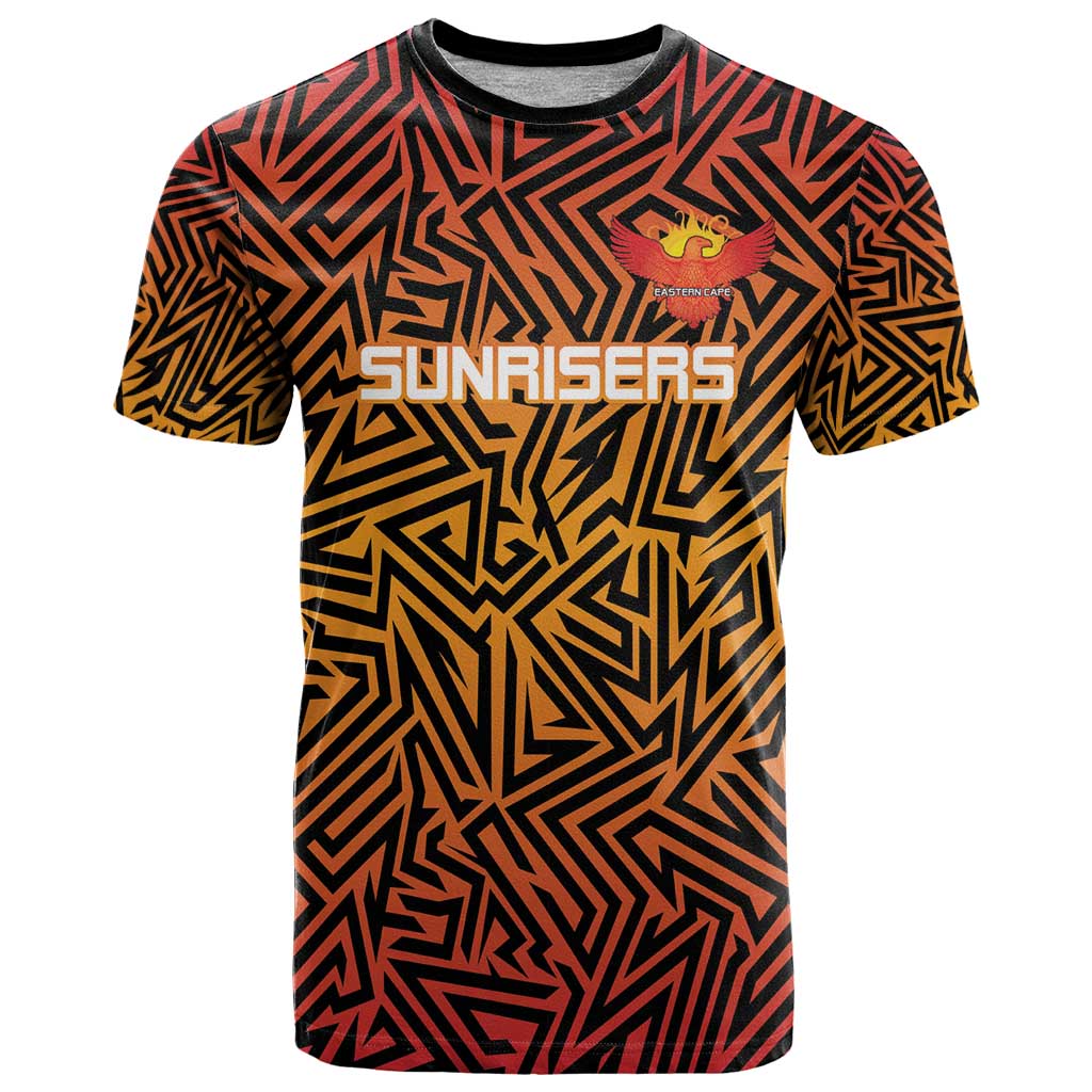 Custom South Africa Eastern Cape Cricket T-Shirt Go Sunrisers Graphic Tee