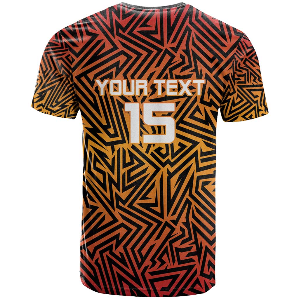 Custom South Africa Eastern Cape Cricket T-Shirt Go Sunrisers Graphic Tee