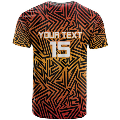 Custom South Africa Eastern Cape Cricket T-Shirt Go Sunrisers Graphic Tee