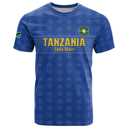 Custom Tanzania Football T-Shirt Go Taifa Stars Graphic Tee