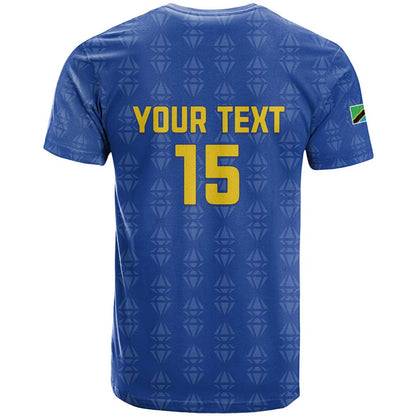 Custom Tanzania Football T-Shirt Go Taifa Stars Graphic Tee