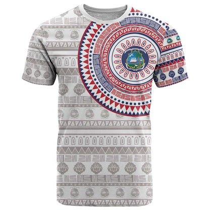 Liberia T-Shirt African Tribal Pattern Graphic Tee