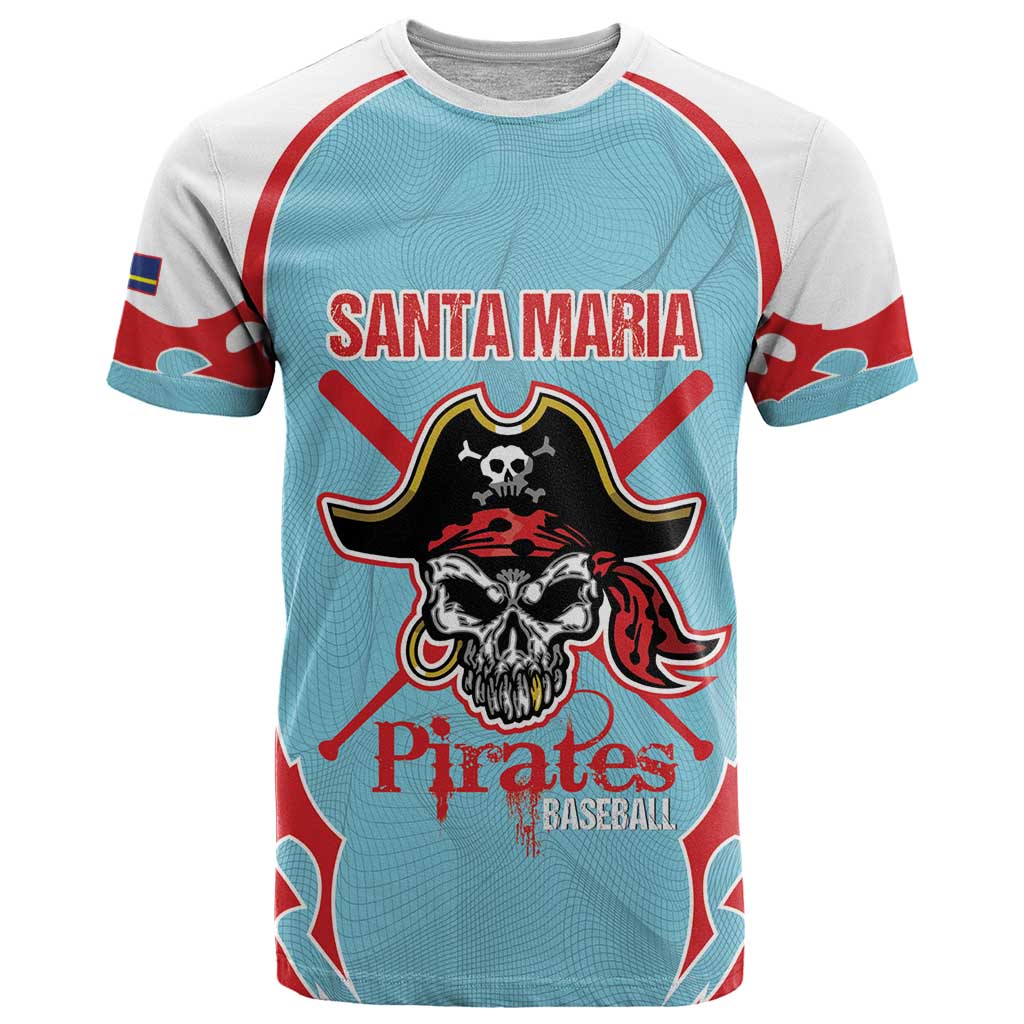 Santa Maria 2025 Baseball Custom T-Shirt Come On Pirate Graphic Tee