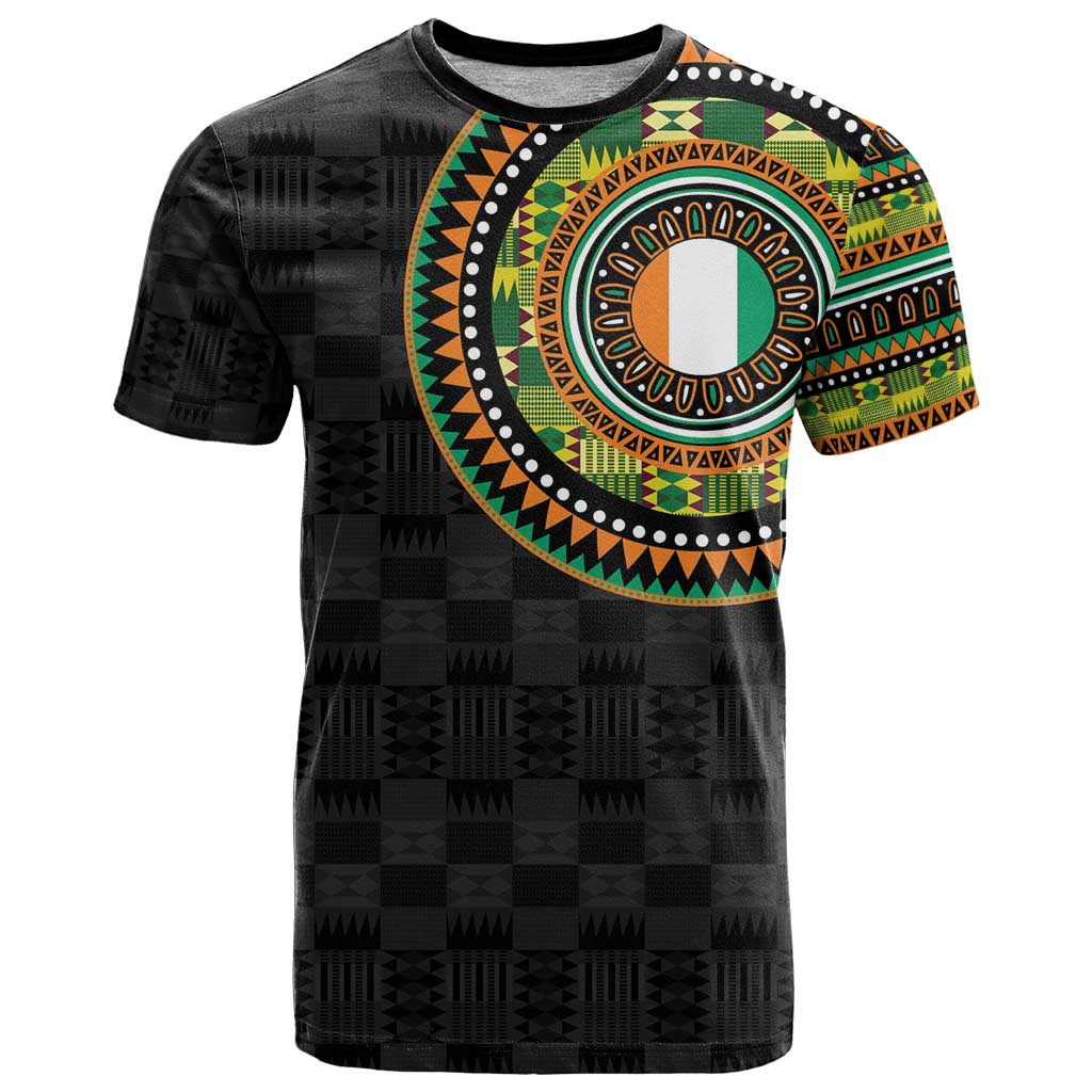 Ivory Coast T-Shirt African Tribal Pattern Graphic Tee