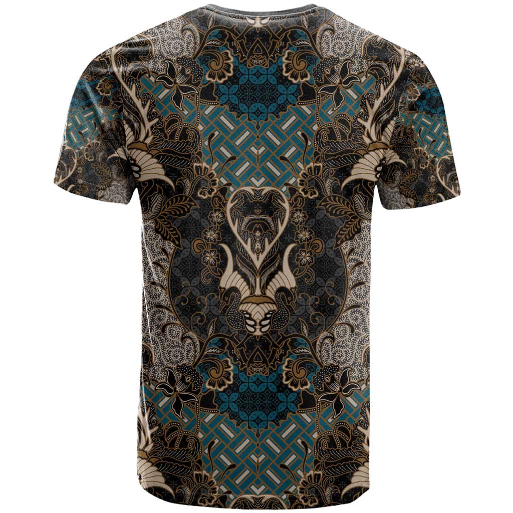 Madiba Nelson Mandela T-Shirt Indonesia Batik Black Graphic Tee