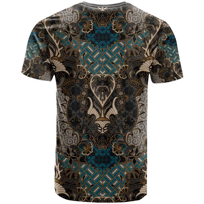 Madiba Nelson Mandela T-Shirt Indonesia Batik Black Graphic Tee