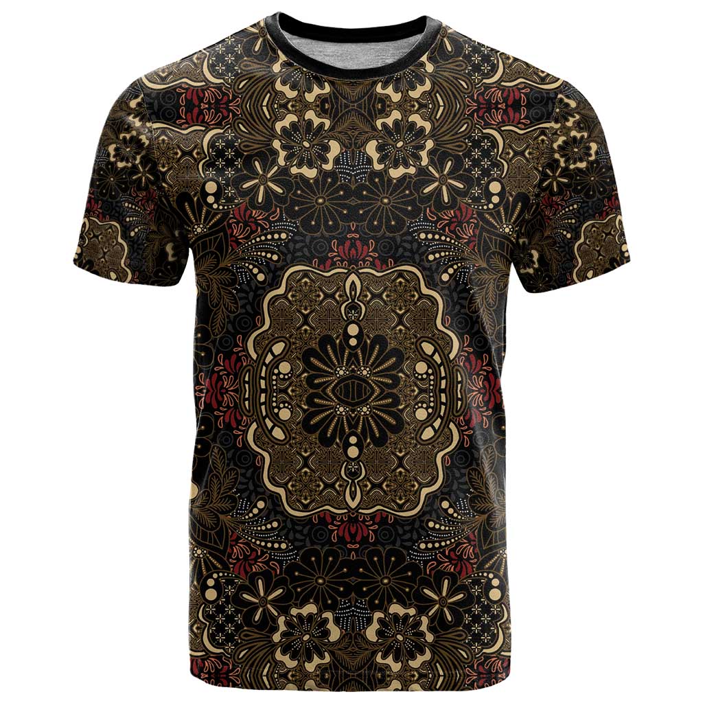 Indonesia Javanese Batik T-Shirt Nelson Mandela Madiba Vintage Style Graphic Tee