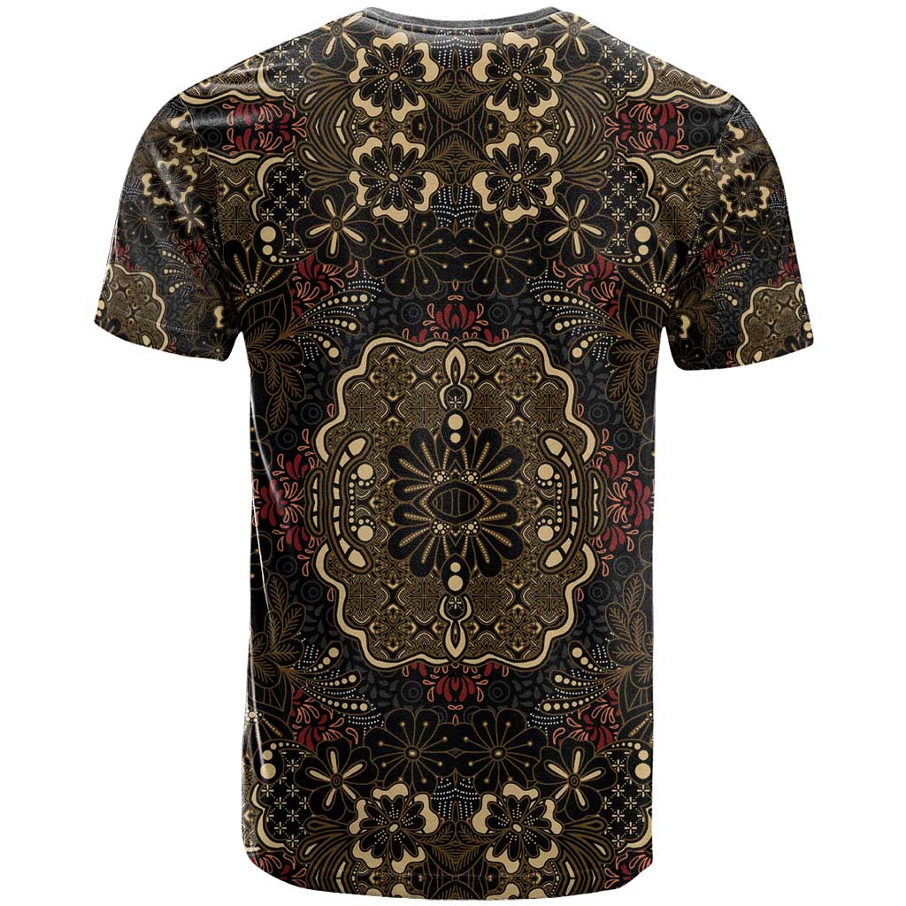 Indonesia Javanese Batik T-Shirt Nelson Mandela Madiba Vintage Style Graphic Tee