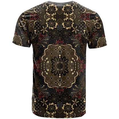 Indonesia Javanese Batik T-Shirt Nelson Mandela Madiba Vintage Style Graphic Tee