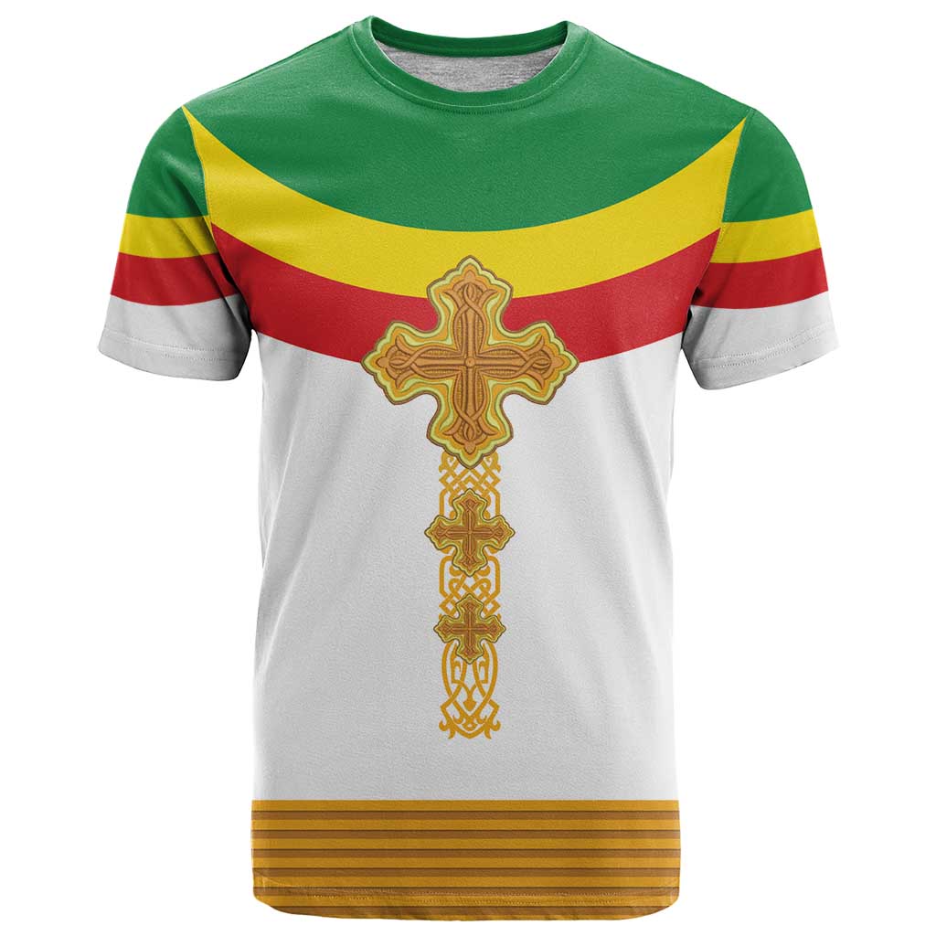 Ethiopia Meskel T-Shirt Ethiopian Cross Graphic Tee