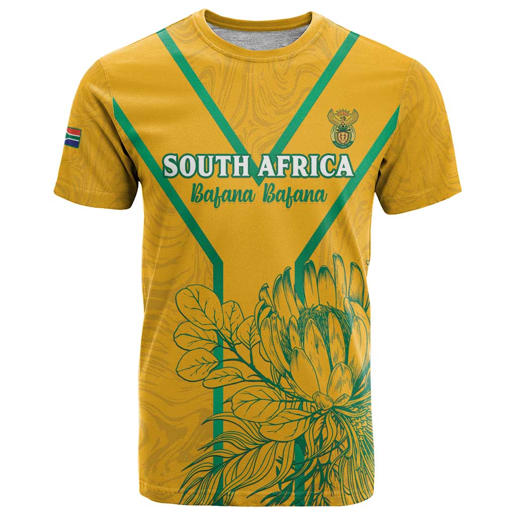 Custom South Africa Soccer T-Shirt Go Bafana Bafana Graphic Tee