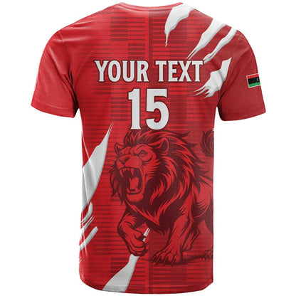 Custom Libya Football T-Shirt Forza Libya Graphic Tee