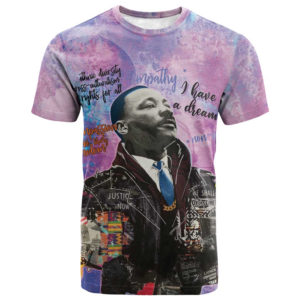 Martin Luther King Jr T-Shirt I Have a Dream Graffiti Style Graphic Tee