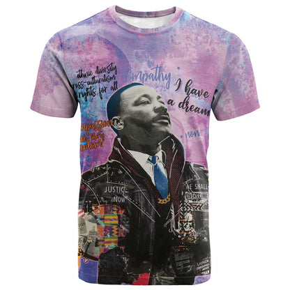 Martin Luther King Jr T-Shirt I Have a Dream Graffiti Style Graphic Tee