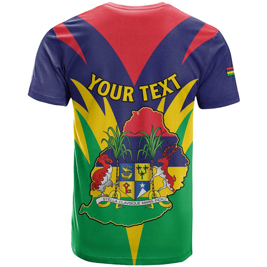 Personalised Mauritius T-Shirt Stella Clavisque Maris Indici Graphic Tee