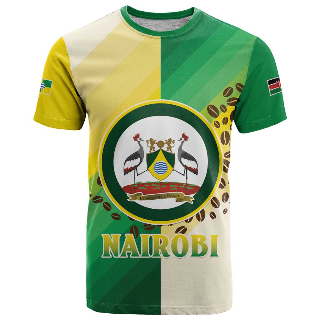 Personalised Nairobi Kenya T-Shirt The Green City under the Sun Graphic Tee