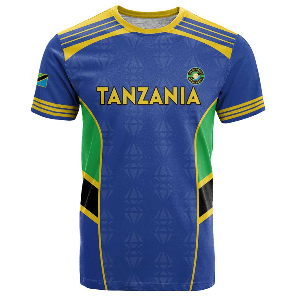 Custom Tanzania Football T-Shirt Go Taifa Stars Go Graphic Tee