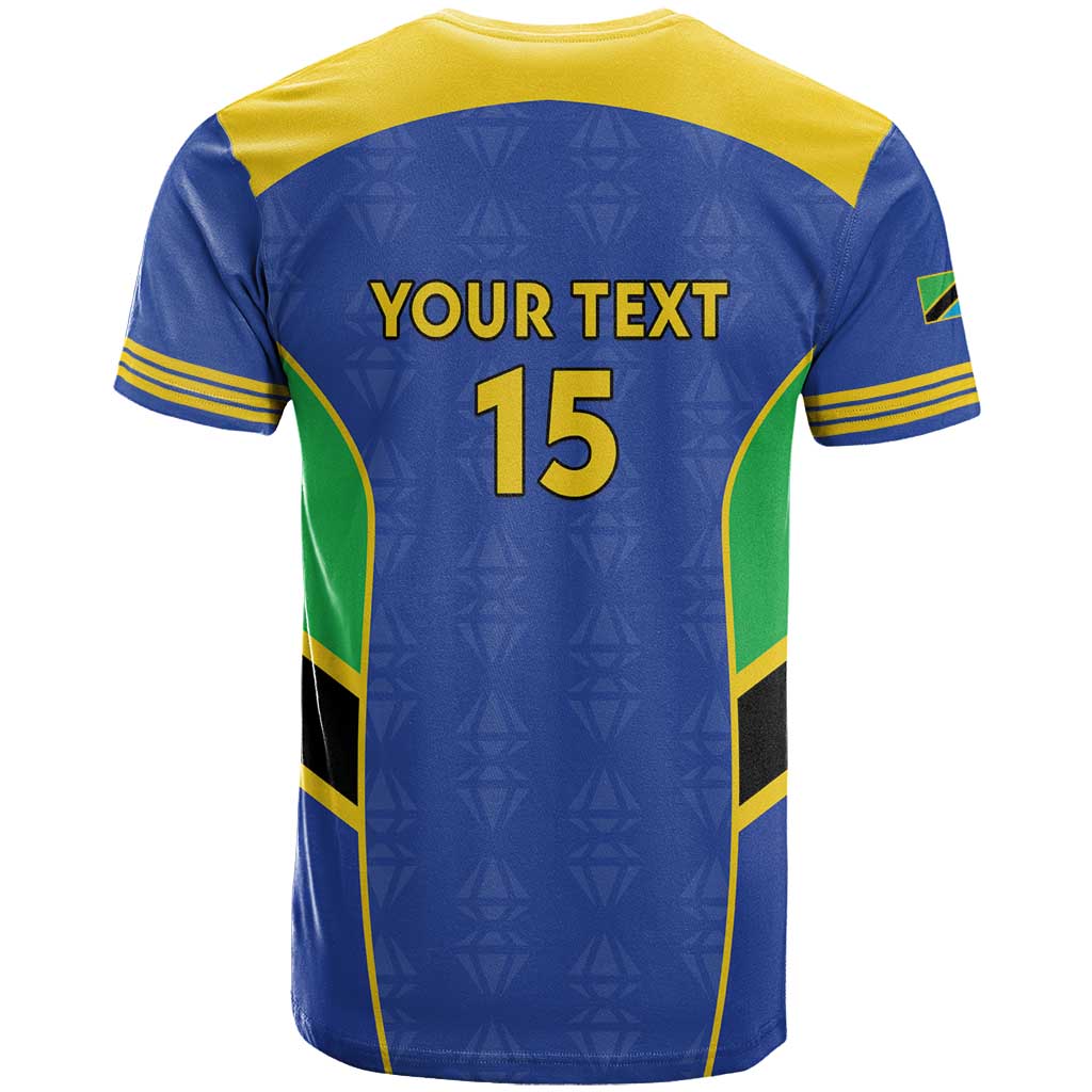 Custom Tanzania Football T-Shirt Go Taifa Stars Go Graphic Tee