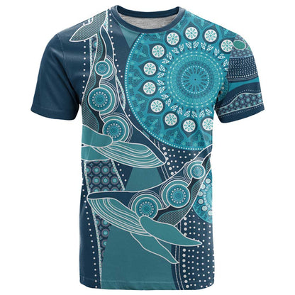Personalized South Africa Whale Fes T-Shirt African Shwe Shwe Pattern Graphic Tee