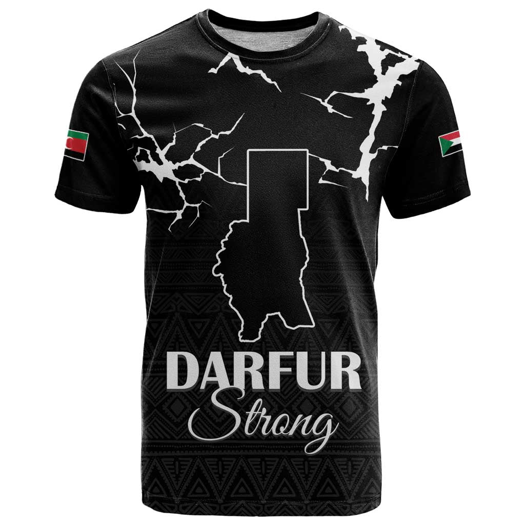 Darfur Sudan Strong T-Shirt Pray for Tarseen Graphic Tee