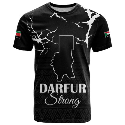 Darfur Sudan Strong T-Shirt Pray for Tarseen Graphic Tee