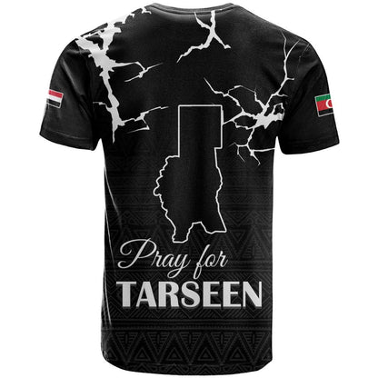 Darfur Sudan Strong T-Shirt Pray for Tarseen Graphic Tee