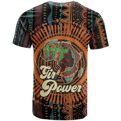 Black Girl Power T-Shirt Happy International Women's Day Graphic Tee