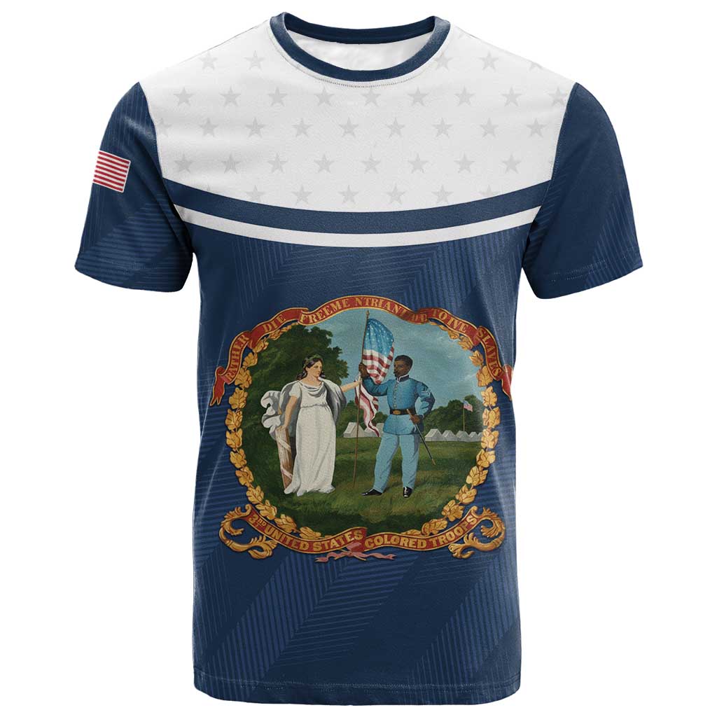 Personalized 3rd United States Colored Troops T-Shirt E Pluribus Unum Graphic Tee