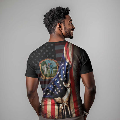 3rd United States Colored Troops T-Shirt Flag of Freedom Graphic Tee