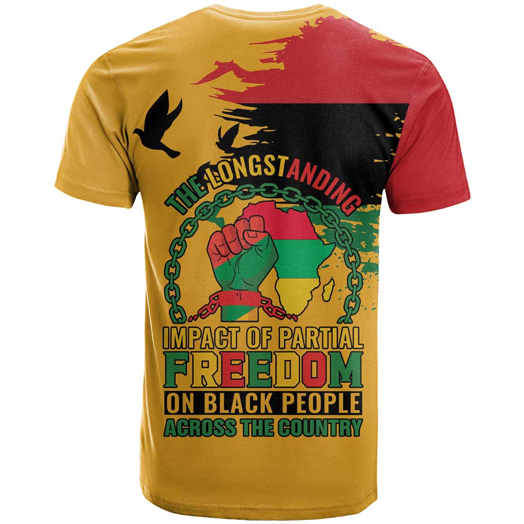 Juneteenth African American T-Shirt Free-ish Since 1865 Graphic Tee