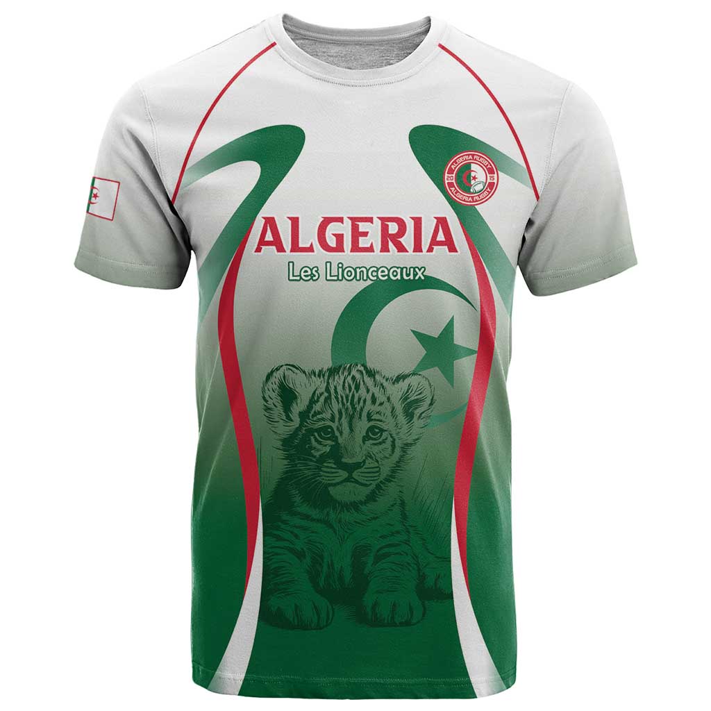 Algeria Rugby Custom T-Shirt Go Lion Cubs Graphic Tee