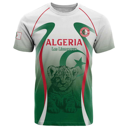 Algeria Rugby Custom T-Shirt Go Lion Cubs Graphic Tee