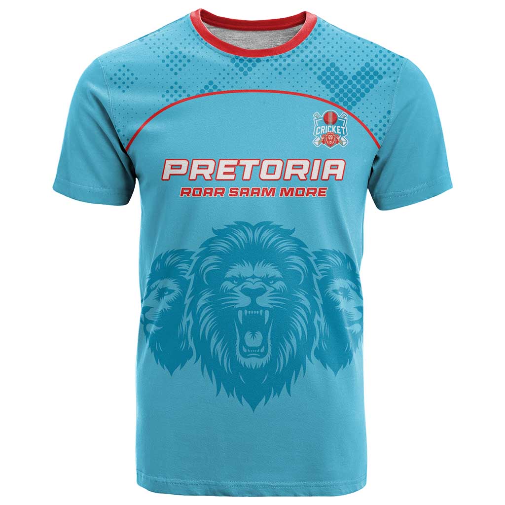 Custom South Africa Pretoria Cricket T-Shirt Roar Saam More - This Is Pretoria Graphic Tee