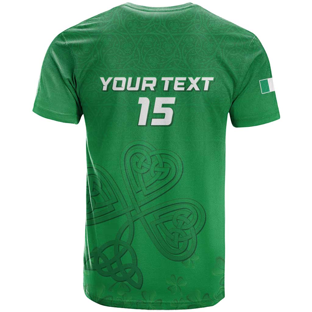 Ireland Rugby Custom T-Shirt Celtics Shamrock Graphic Tee