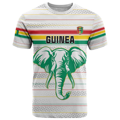 Custom Guinea Football T-Shirt Go Champions Graphic Tee