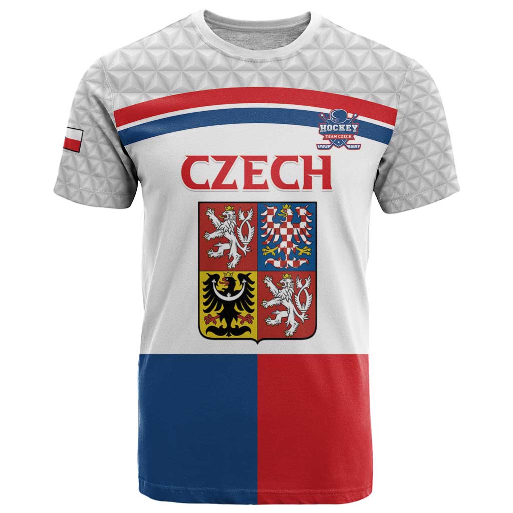 Custom Czech Hockey T-Shirt Go Cesko Graphic Tee