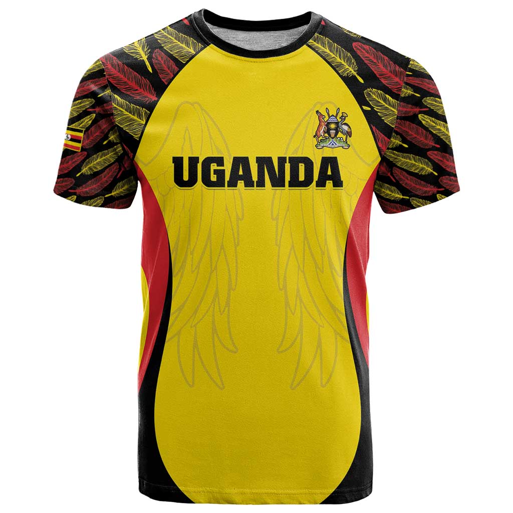 Custom Uganda Cricket T-Shirt Go Cricket Cranes Graphic Tee