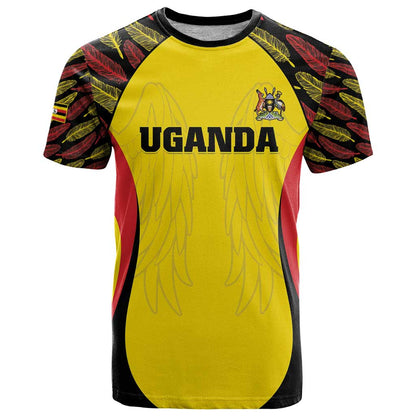 Custom Uganda Cricket T-Shirt Go Cricket Cranes Graphic Tee
