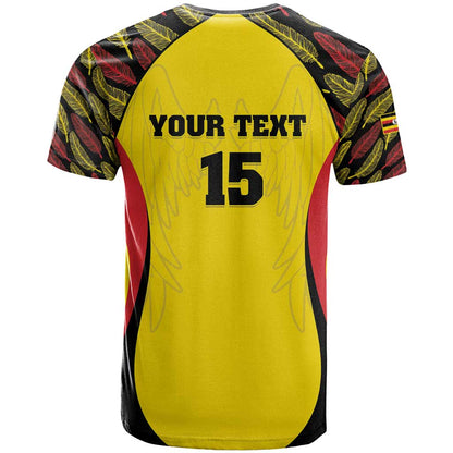 Custom Uganda Cricket T-Shirt Go Cricket Cranes Graphic Tee