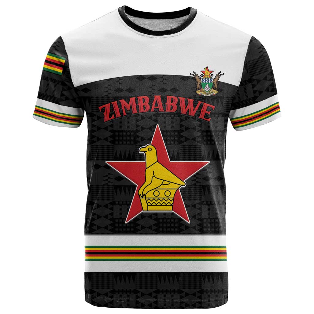 Custom Hockey Zimbabwe T-Shirt Go Champions Graphic Tee
