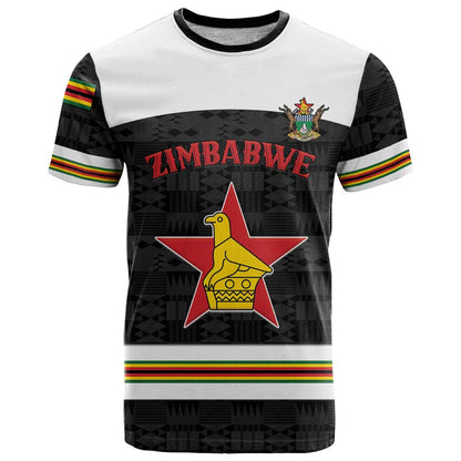 Custom Hockey Zimbabwe T-Shirt Go Champions Graphic Tee
