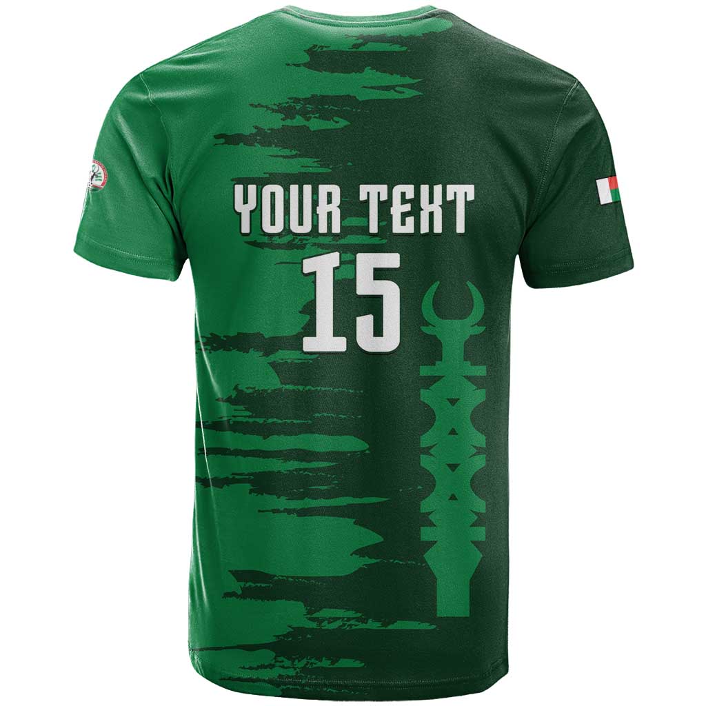 Custom Madagascar Football T-Shirt Go Barea Graphic Tee