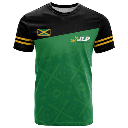 Personalized Jamaica Labour Party T-Shirt Proud Supporters Graphic Tee