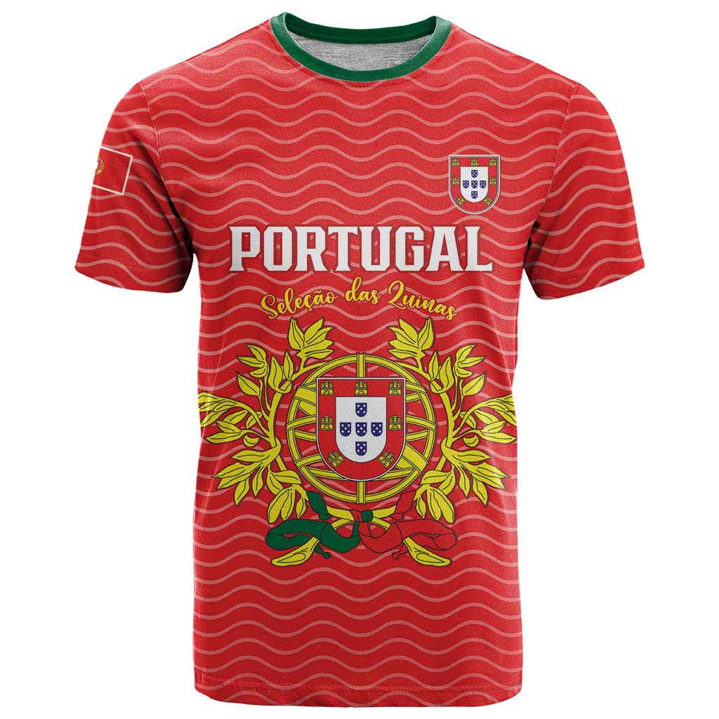 Custom Portugal Football 2026 T-Shirt Team of the Quincunxes Graphic Tee