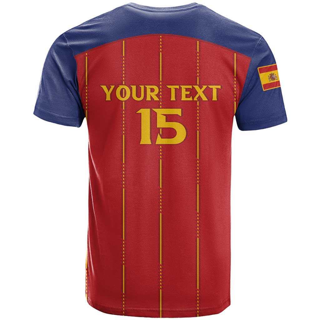 Custom Spain Football 2026 T-Shirt Go Champions La Roja Graphic Tee