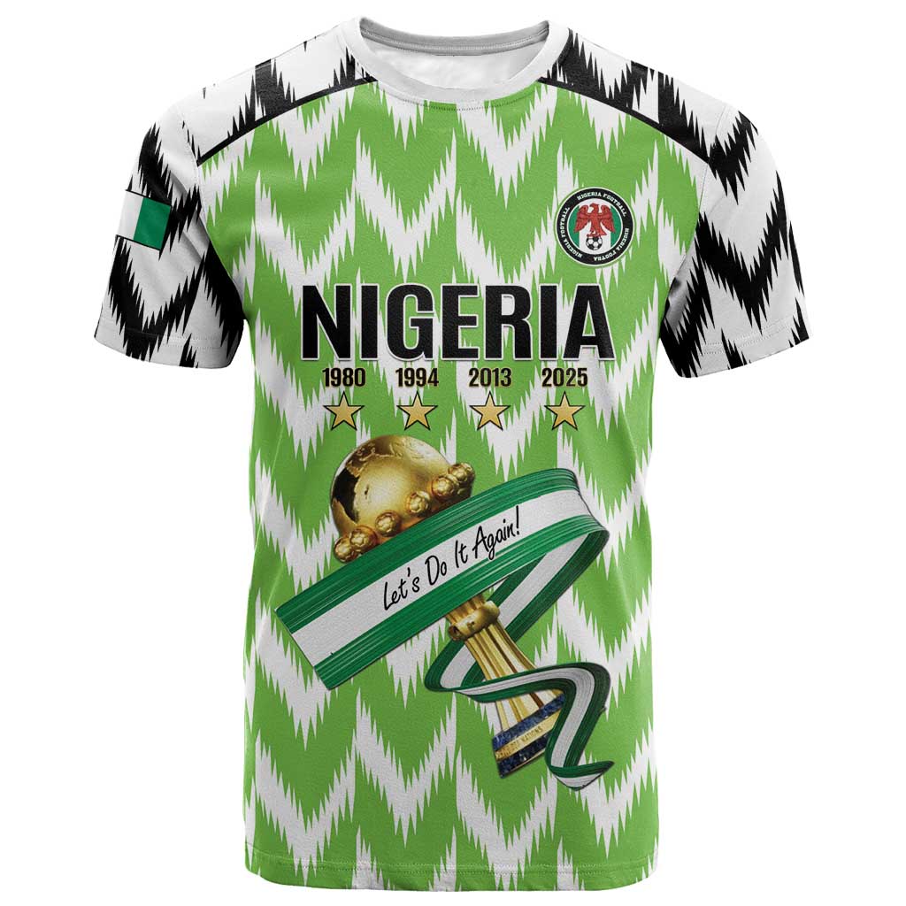 Custom Nigeria Football T-Shirt Super Eagles - Let’s Do It Again Graphic Tee